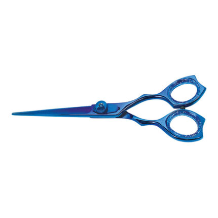 Professional Hairdressing Scissors Blue Plasma Coating