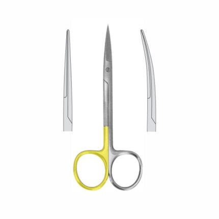 SCISSORS WITH TUNGSTEN CARBIDE INSERTS