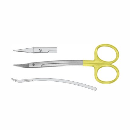 SCISSORS WITH TUNGSTEN CARBIDE INSERTS