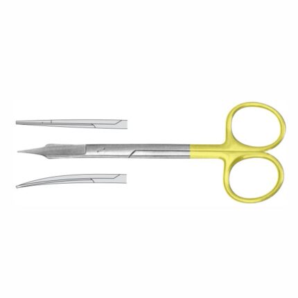 SCISSORS WITH TUNGSTEN CARBIDE INSERTS