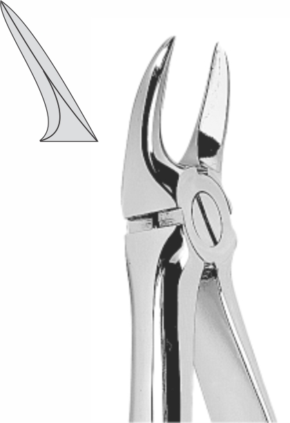 EXTRACTION FOCEPS STANDARD ENGLISH PATTERN