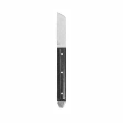 Plaster knives with wooden handle