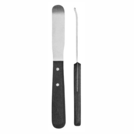 Plaster knives with wooden handle