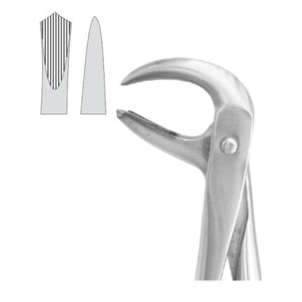 EXTRACTION FOCEPS STANDARD ENGLISH PATTERN