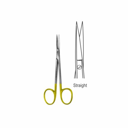 Uterine, Ligature, Iris Scissors T.C.