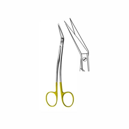 Angled Scissors T.C.