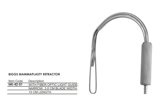 BIGGS MAMMAPLASTY RETRACTOR