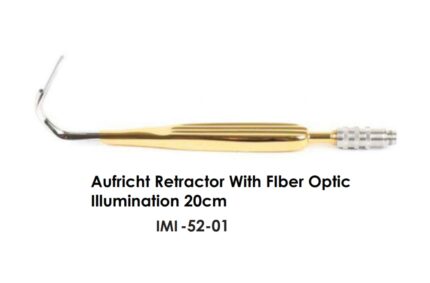 Aufricht Retractor With Flber Optic Illumination 20cm