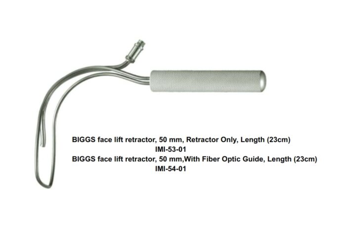 BIGGS face lift retractor, 50 mm, Retractor Only, Length (23cm)
