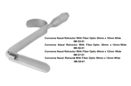 Converse Nasal Retractor With Fiber Optic 20mm x 10mm Wide
