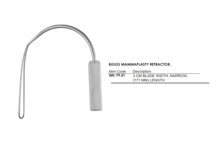 BIGGS MAMMAPLASTY RETRACTOR,
