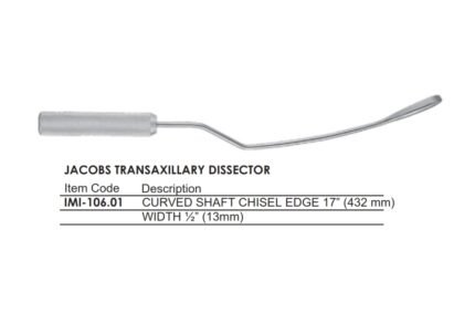 JACOBS TRANSAXILLARY DISSECTOR