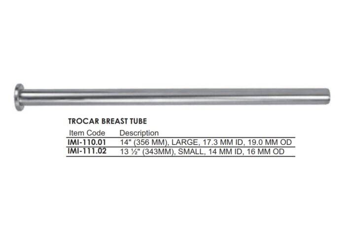 TROCAR BREAST TUBE