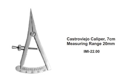 Castroviejo Caliper, 9cm Measuring Range 40mm
