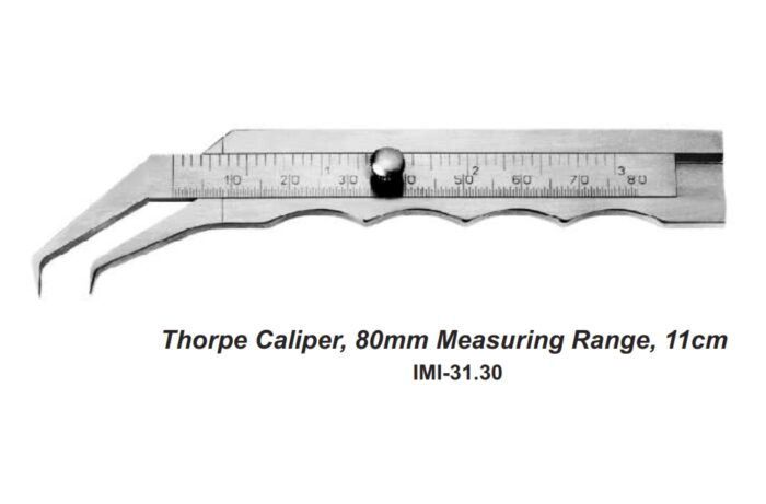 Thorpe Caliper, 80mm Measuring Range, 11cm