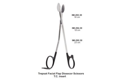 Trepsat Facial Flap DisseCo(Scissor$ T.C. insert
