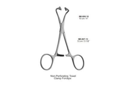 Non-Perforating Towel Clamp Forceps