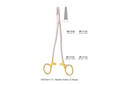Wertheim T.C. Needle Holder, S-Shape
