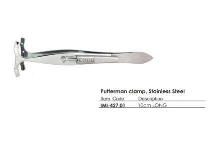 Putterman clamp, Stainless Steel