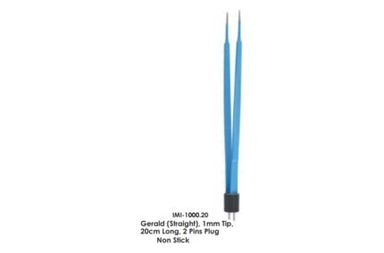 Gerald (Straight), Imm Tip, 20cm Long, 2 Pins Plug Non Stick