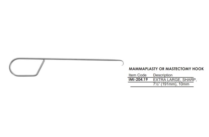 MAMMAPLASTY OR MASTECTOMY HOOK