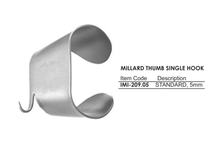 MILLARD THUMB SINGLE HOOK