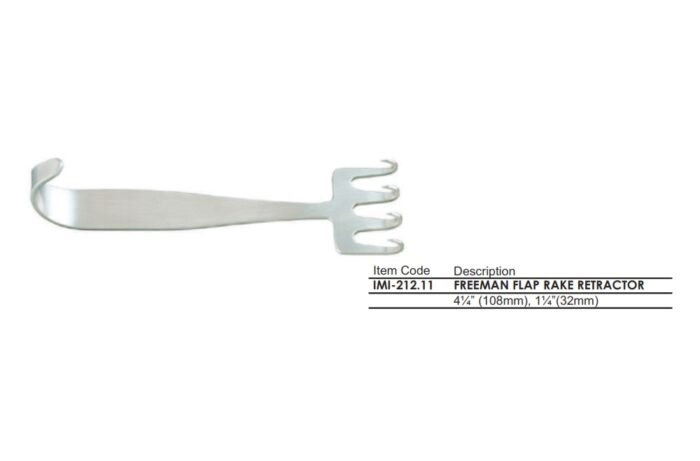 FREEMAN FLAP RAKE RETRACTOR