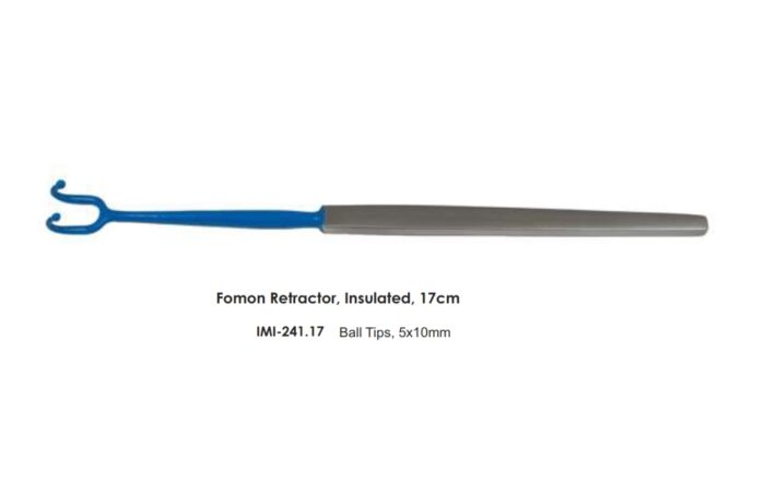 Fomon Retractor, Insulated, 17cm