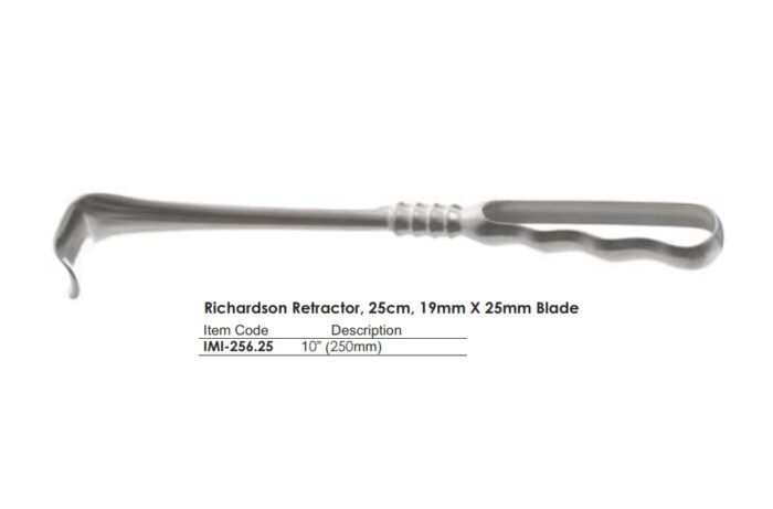 Richardson Retractor, 25cm, 19mm X 25mm Blade
