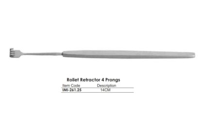 Rollet Retractor 4 Prongs
