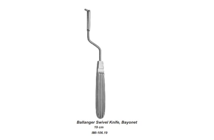 Ballanger Swivel Knife, Bayonet